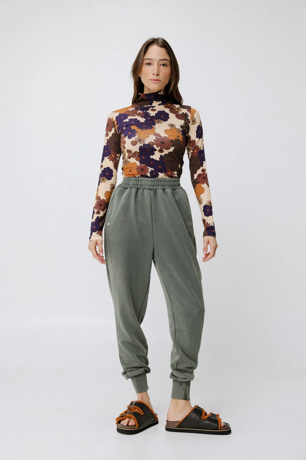 Comfort Washed Green Joggers