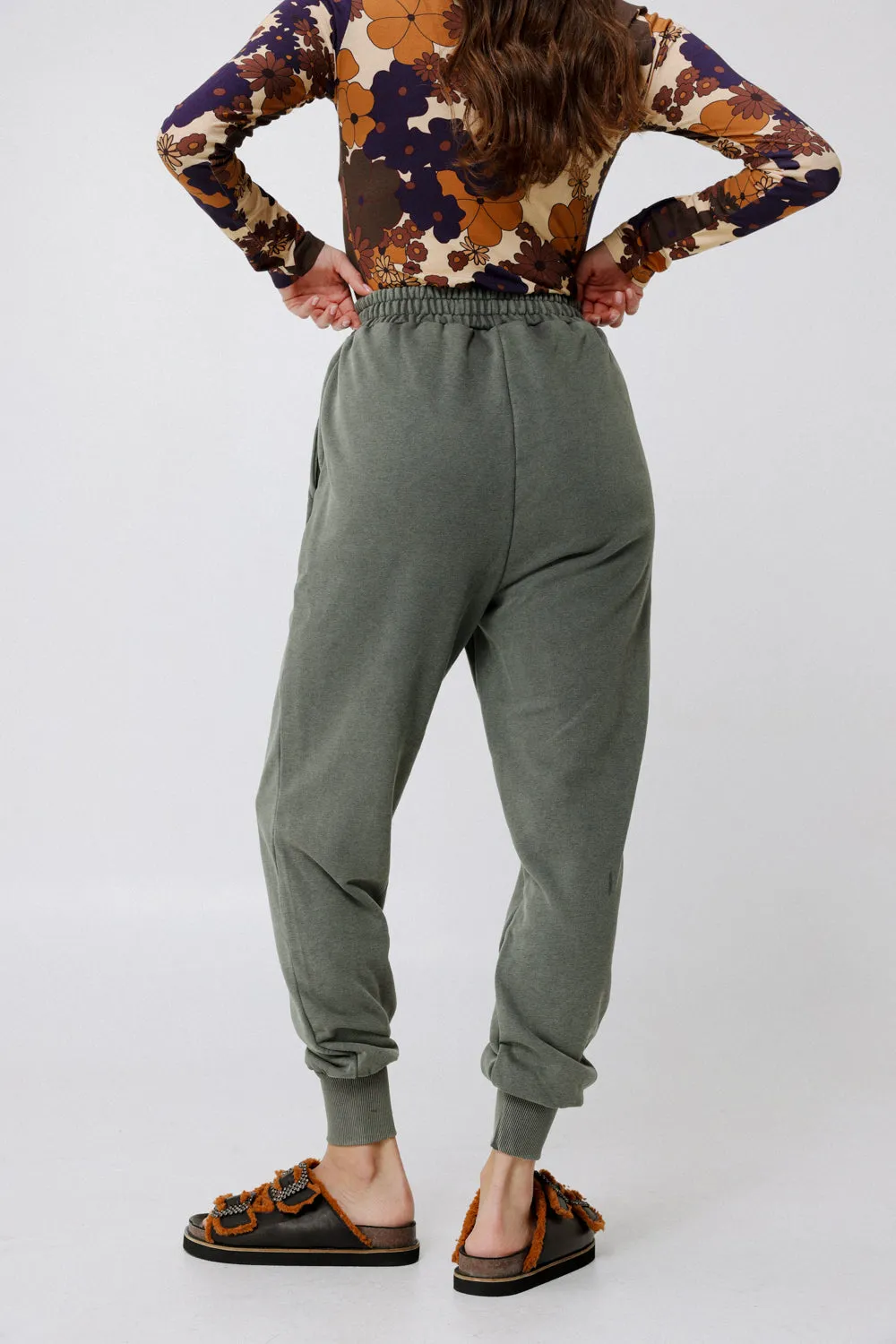 Comfort Washed Green Joggers
