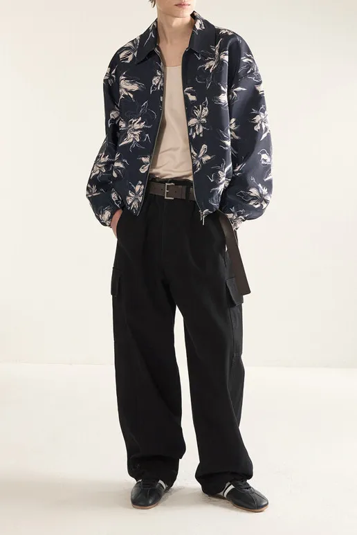 Cotton Binded Cargo Pants