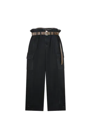 Cotton Binded Cargo Pants