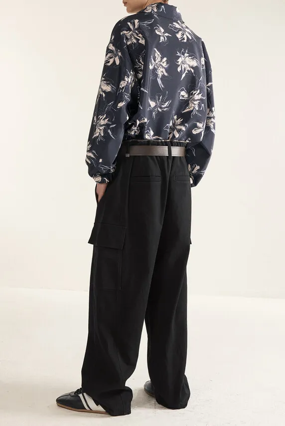 Cotton Binded Cargo Pants