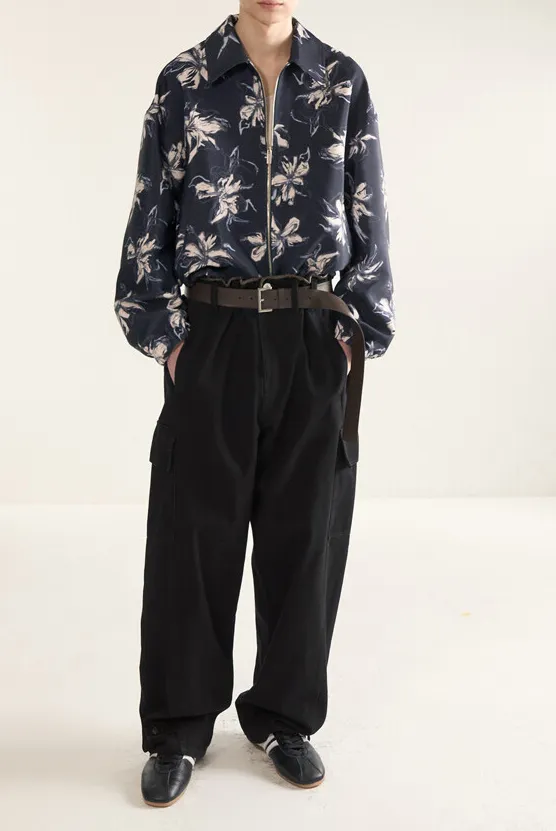 Cotton Binded Cargo Pants