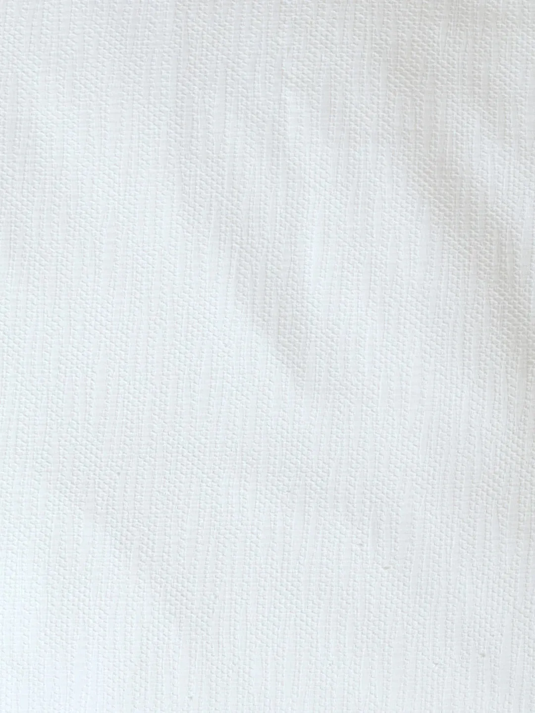 Cotton Fine Waffle Duvet Cover - White