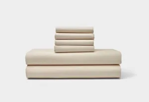 Cotton Percale Bed Sheet Set