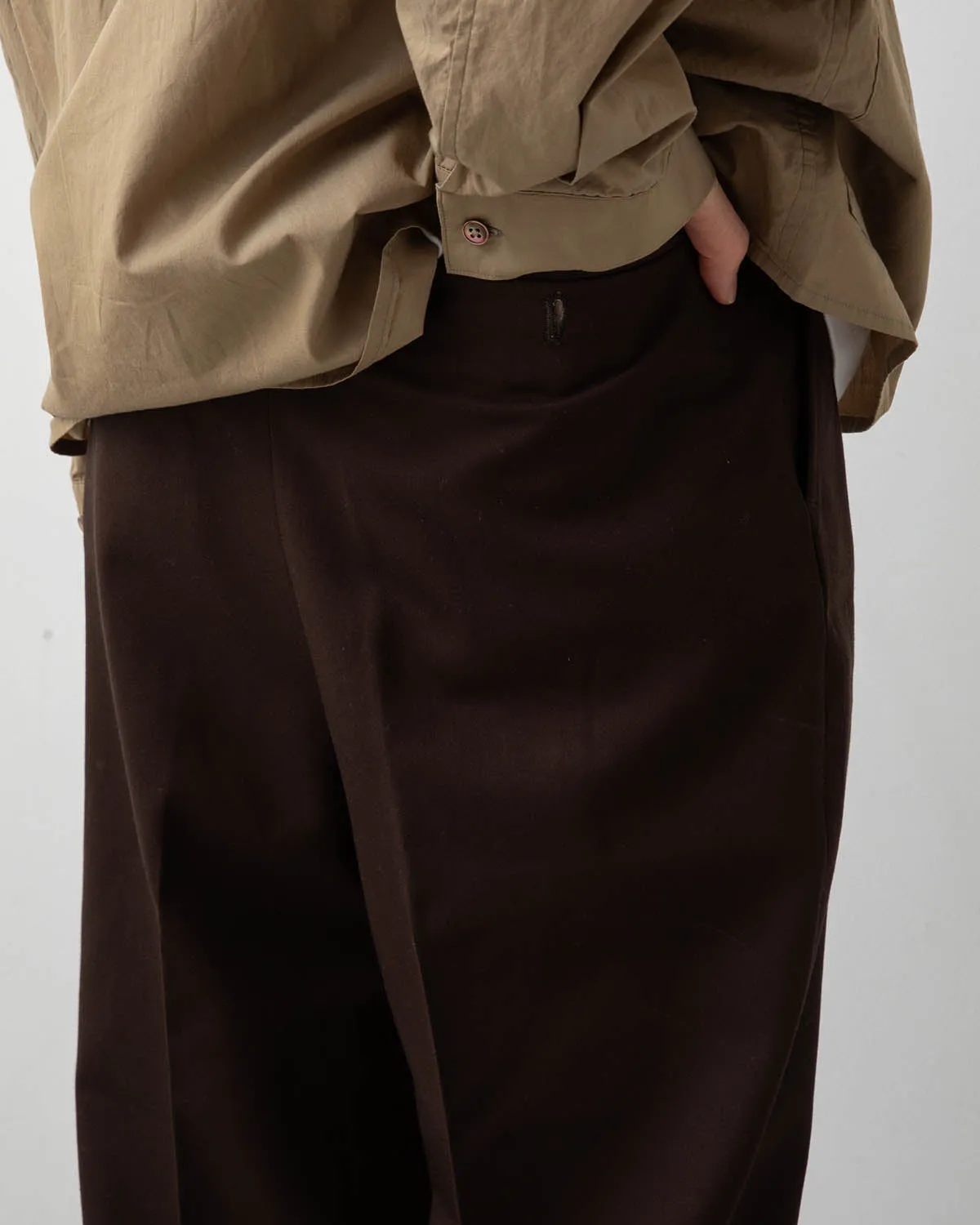 COTTON VENETIAN WIDETAPERED
