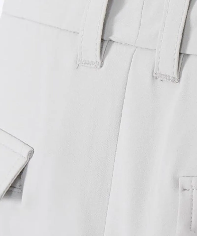 CREVE NINE: Men's Basic Pants - Ivory