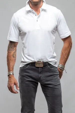 Cruz Cotton Polo In White