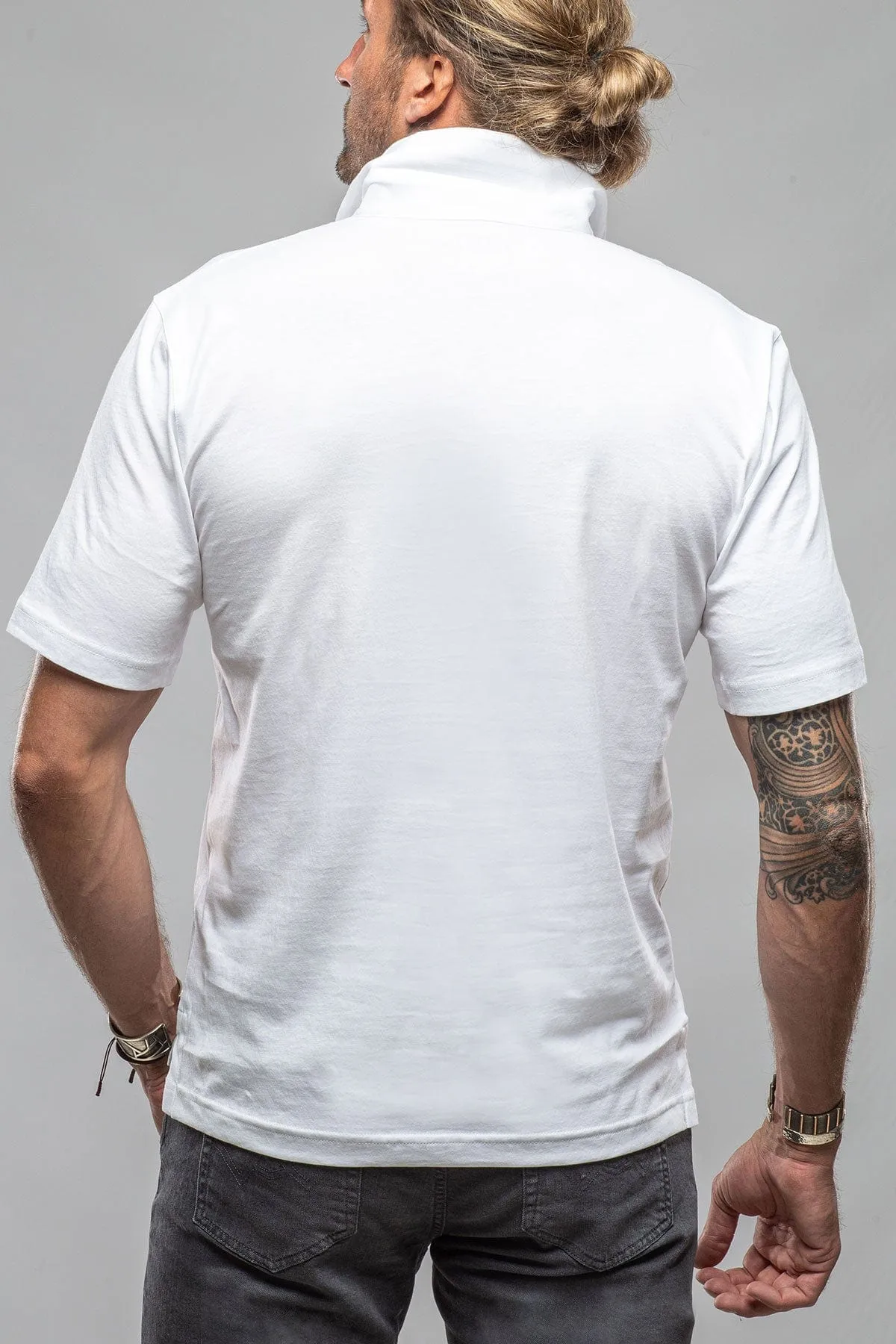 Cruz Cotton Polo In White