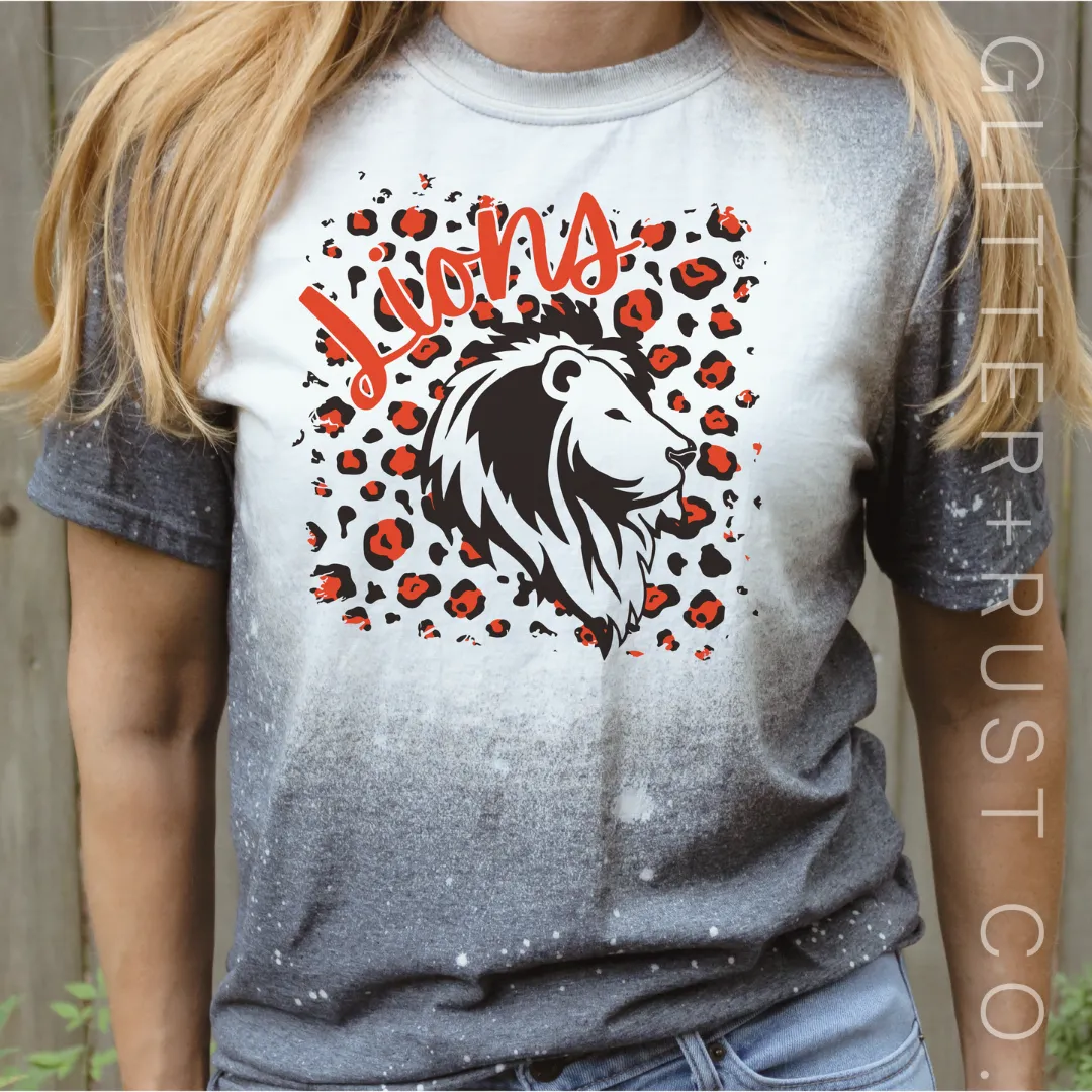 Custom School Spirit Leopard Mascots (Pop-Up)