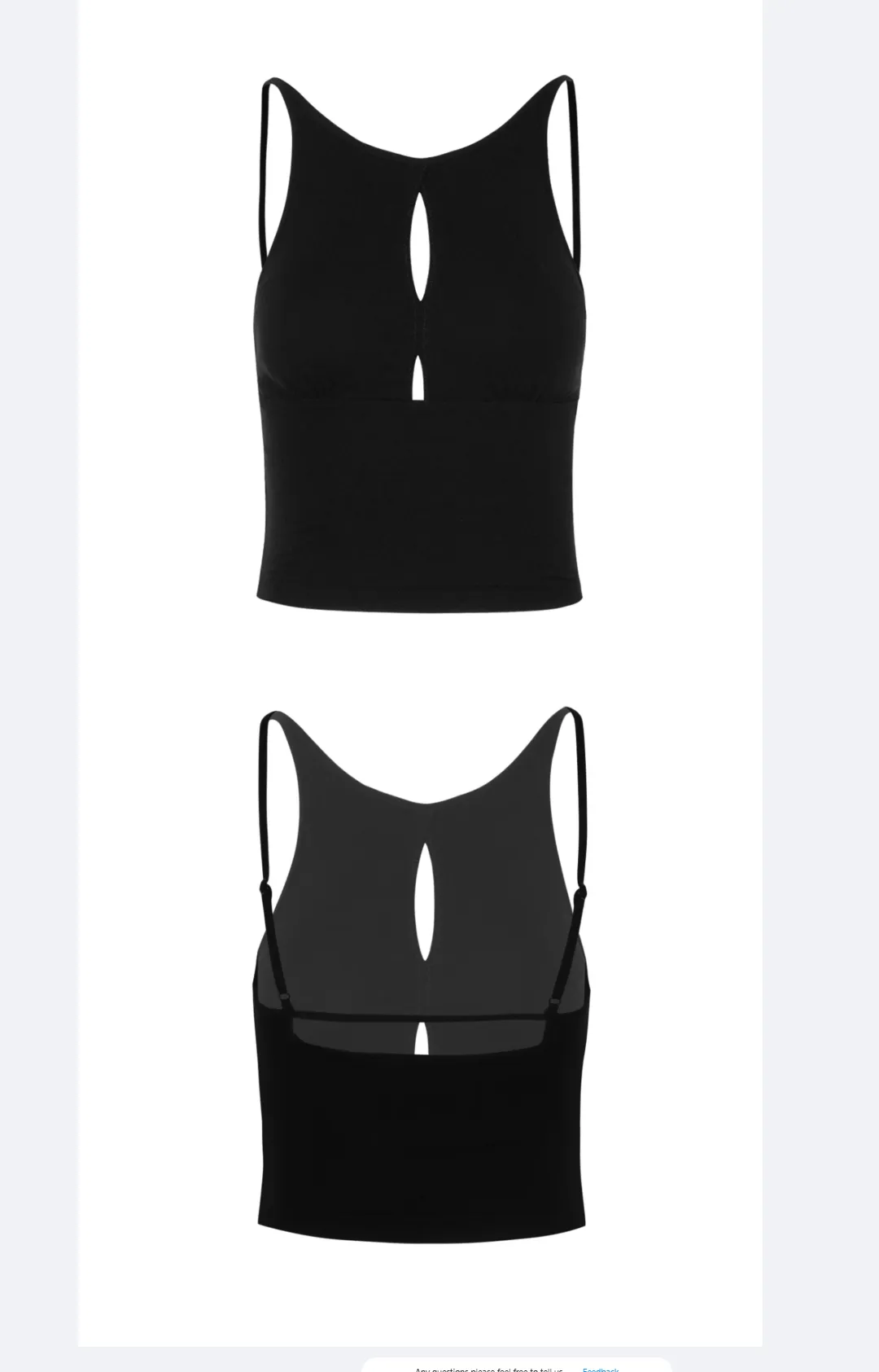 Cutout Slim Stretch Tank Top