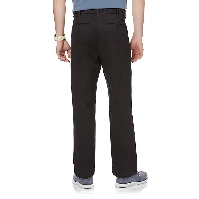 David Taylor Collection Men's Extender Pleated Dress Pants