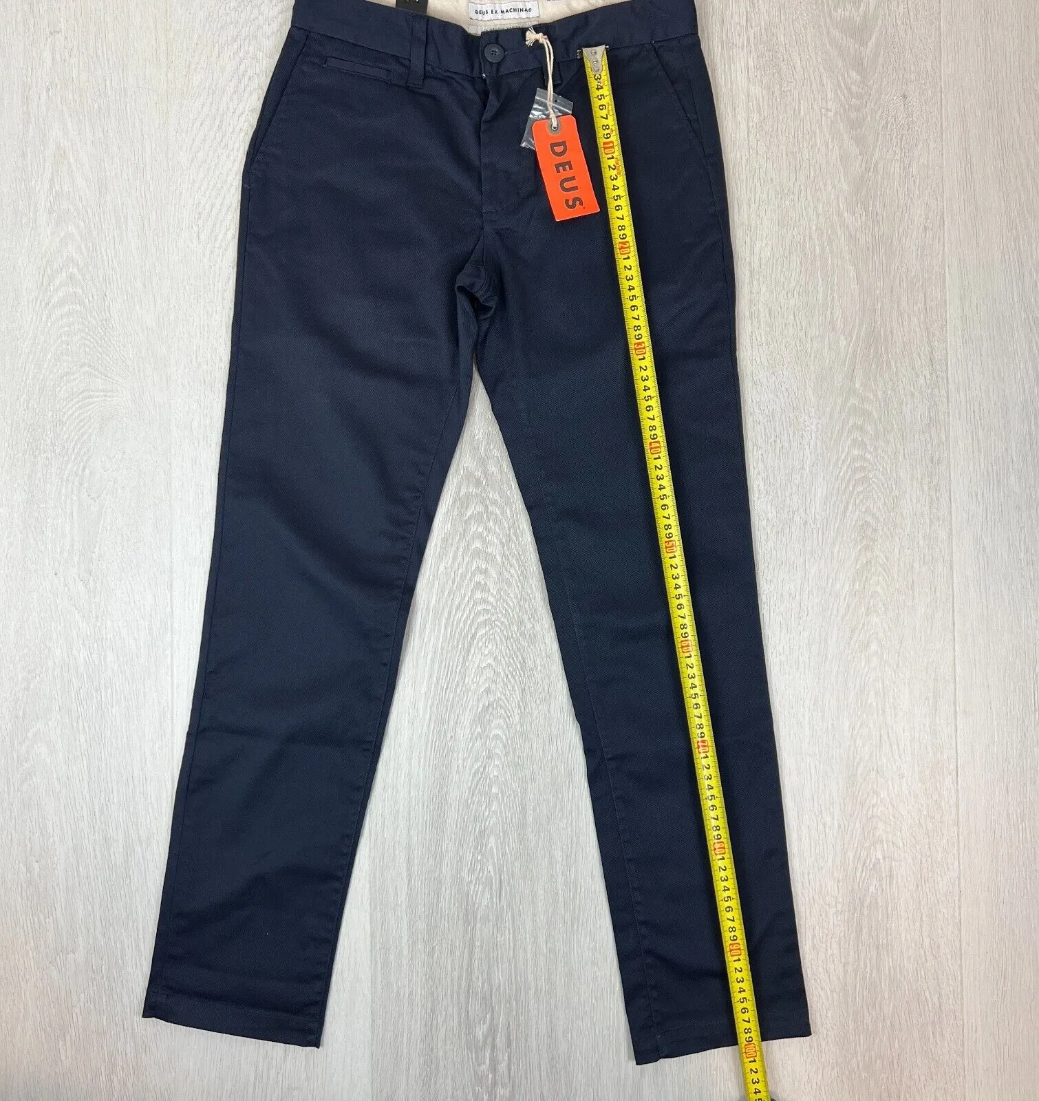 Deus Ex Machina Mens Slim Regular Chino Pants Size 30 (New)