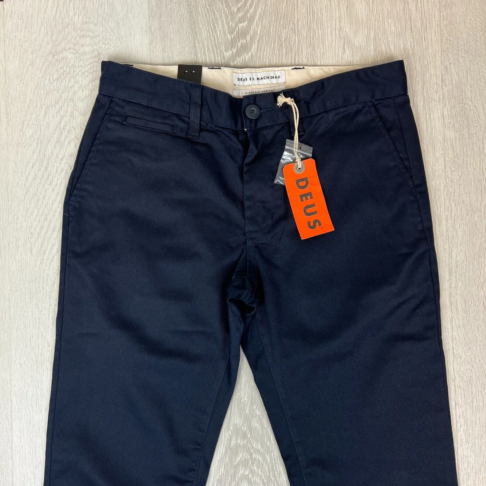 Deus Ex Machina Mens Slim Regular Chino Pants Size 30 (New)