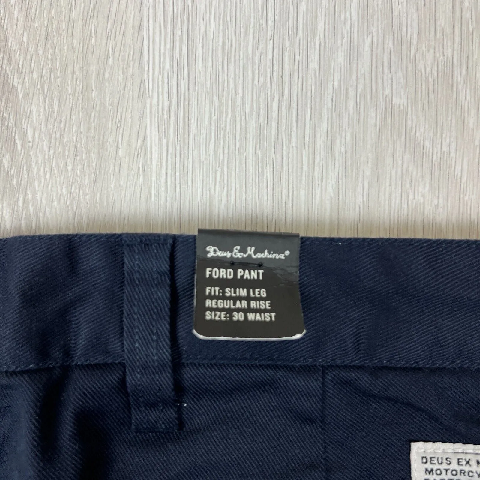 Deus Ex Machina Mens Slim Regular Chino Pants Size 30 (New)
