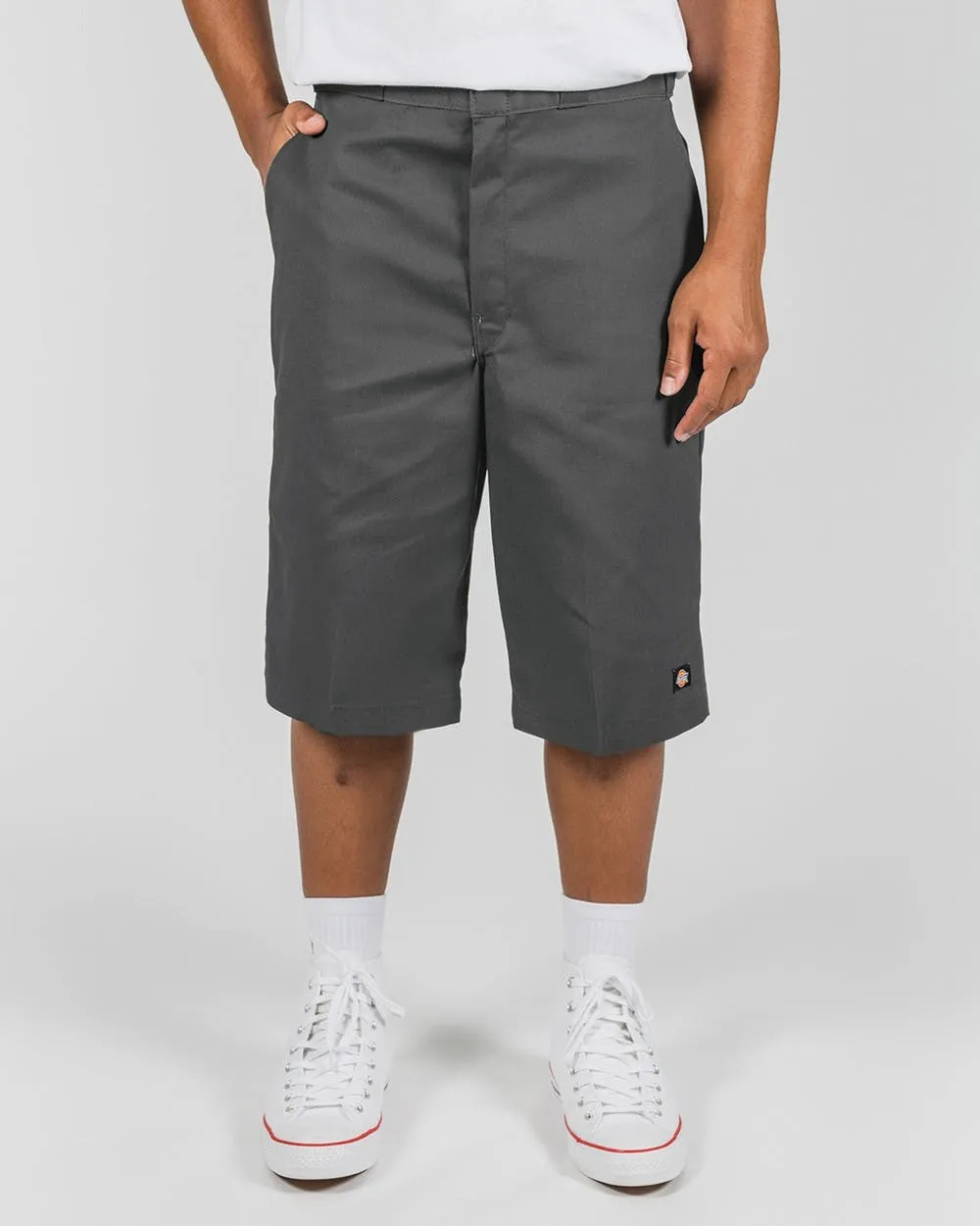 DICKIES - 42283 13 INCH LOOSE FIT MULTI POCKET WORK SHORT - CHARCOAL