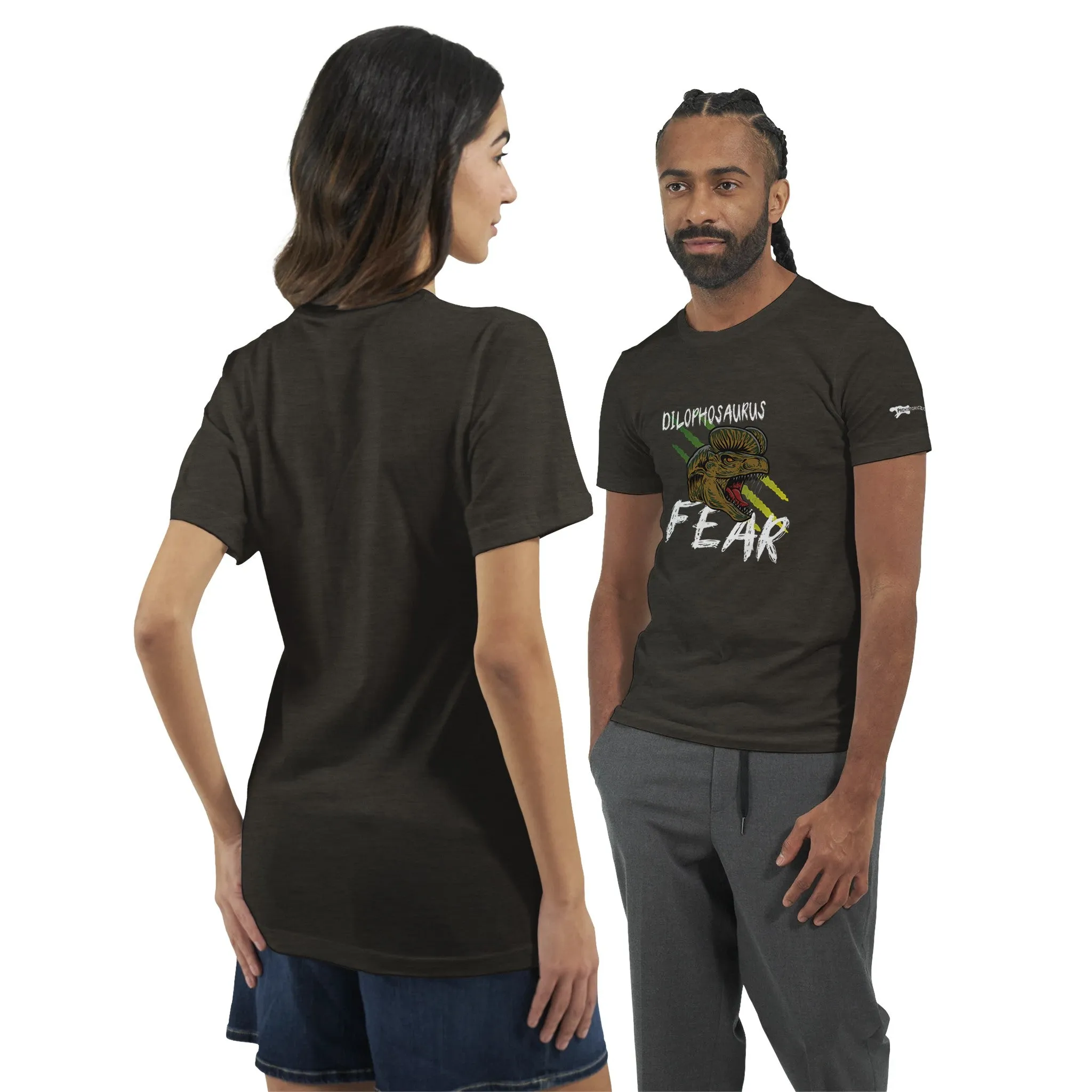 Dilophosaurus Fear - Premium Unisex T-Shirt
