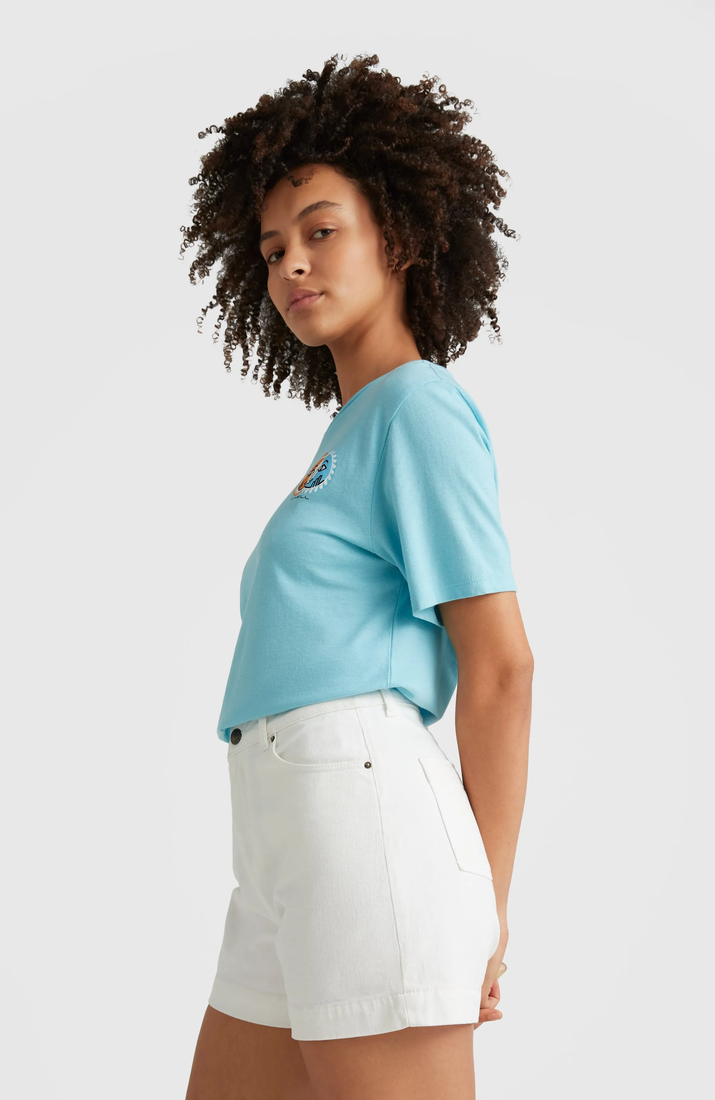 Dive Twill Shorts | Snow White