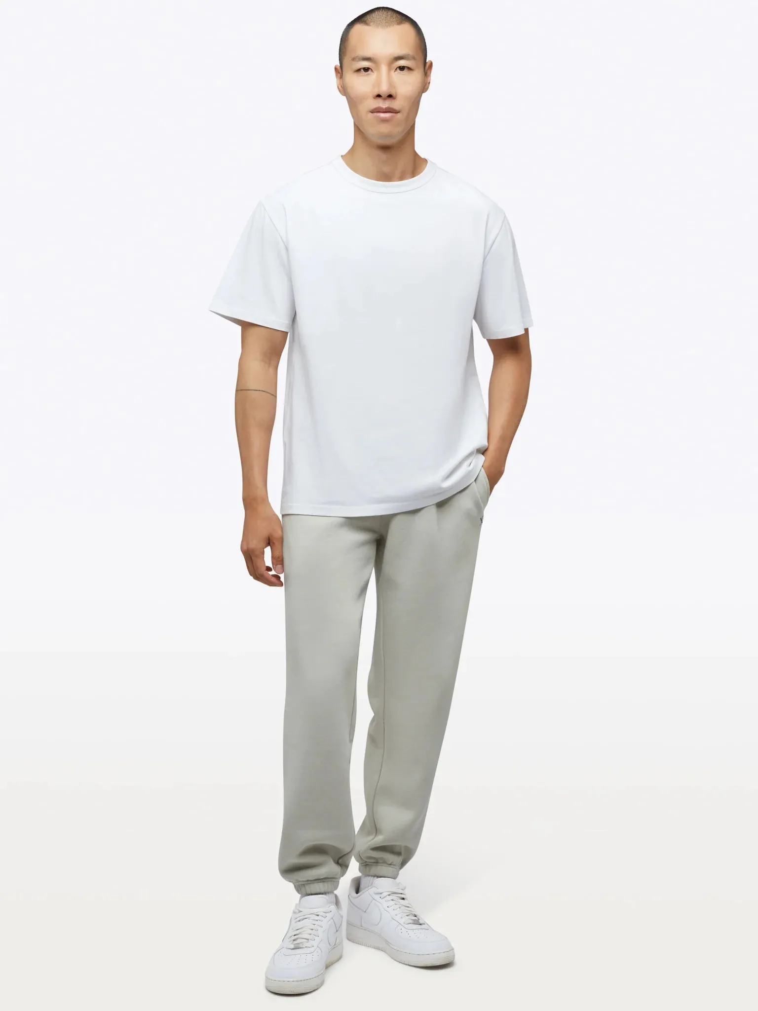 Divine Fleece Sweatpant - Parchment