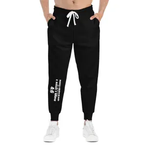 Do Not be Anxious Black Unisex Athletic Joggers