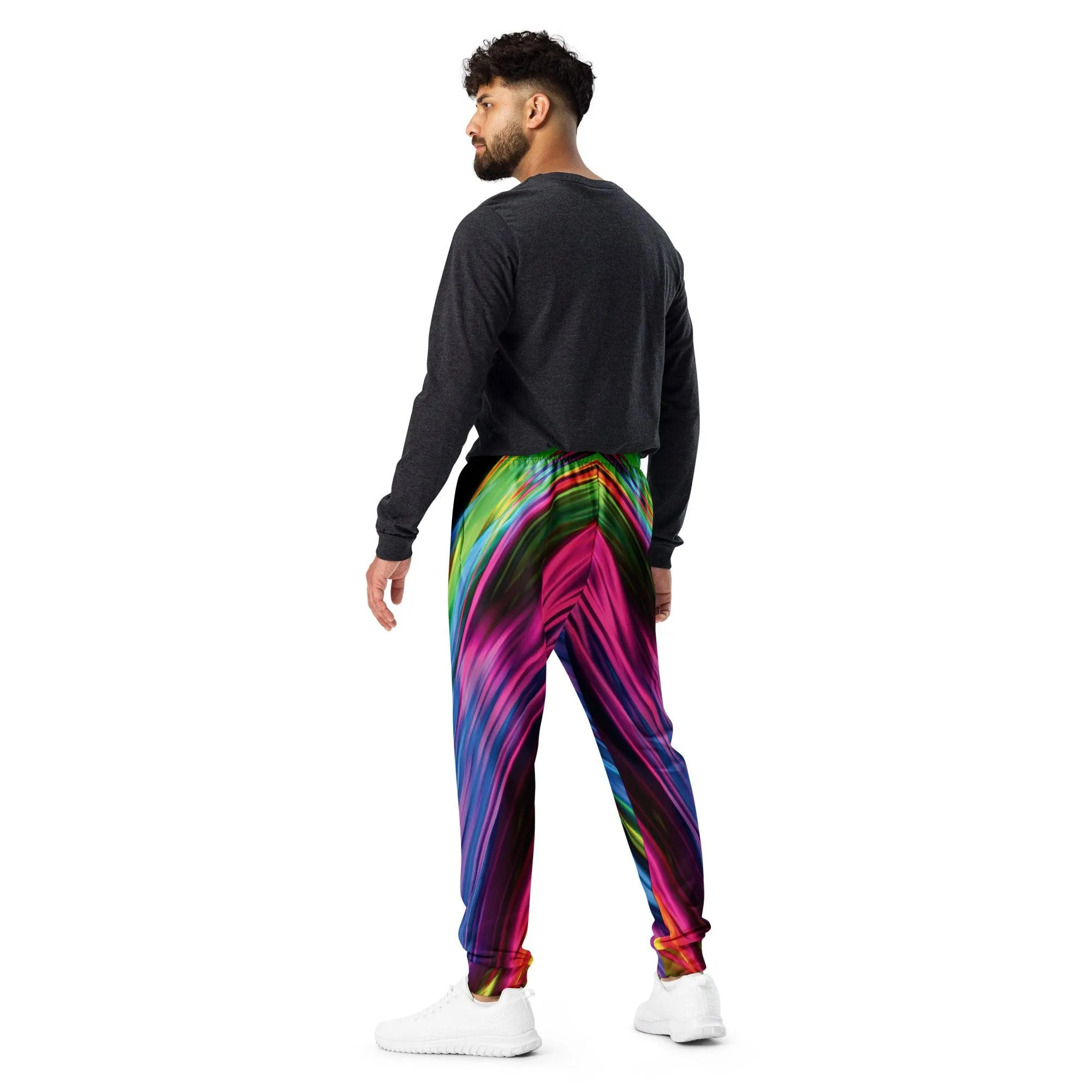 Electric Neon Joggers for Raves & Festivals