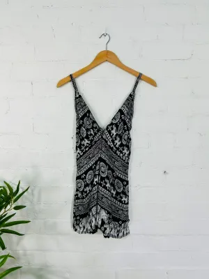 Elephant Print Vest
