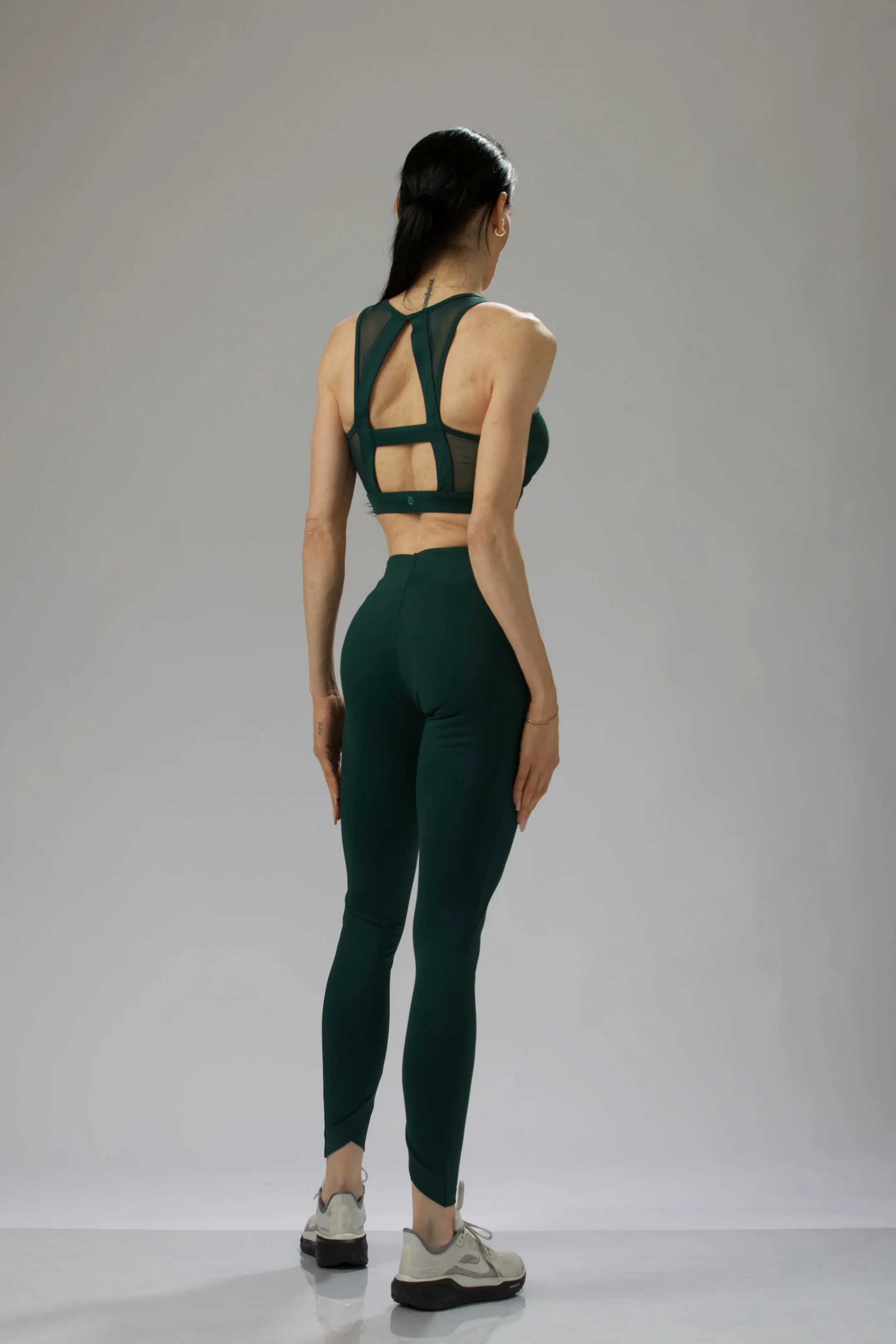 Elite Performance Mesh Cutout Sports Bra