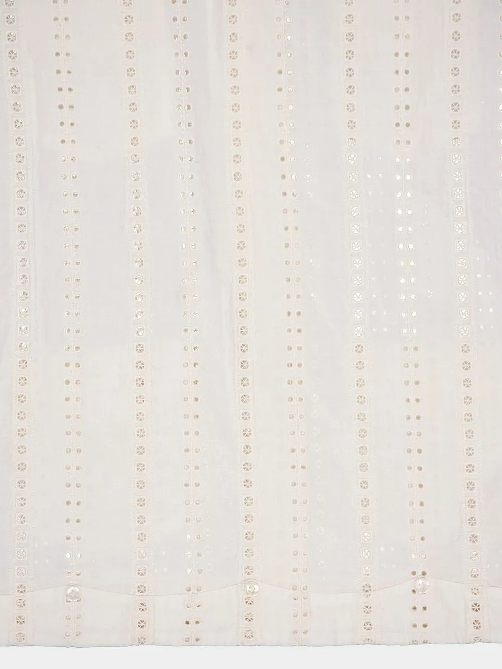 Embroidered Ivory Shirt