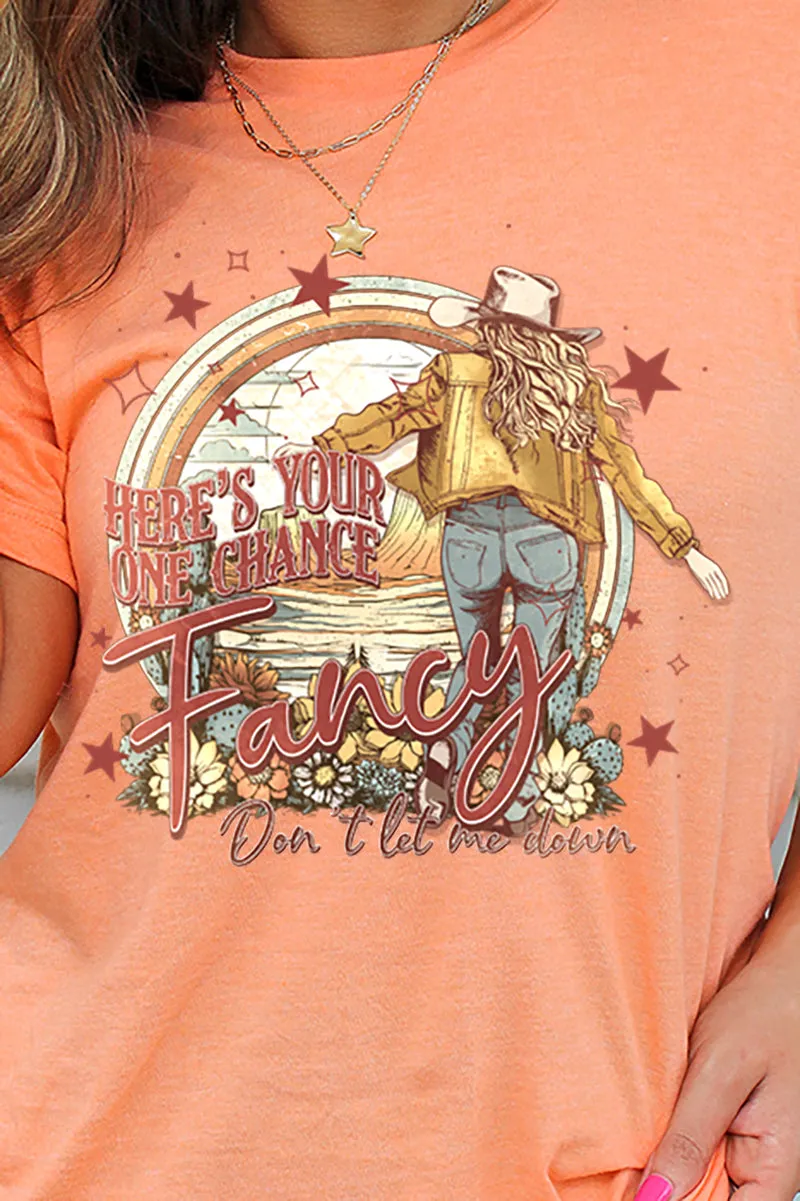 Fancy Don't Let Me Down Unisex Blend Tee