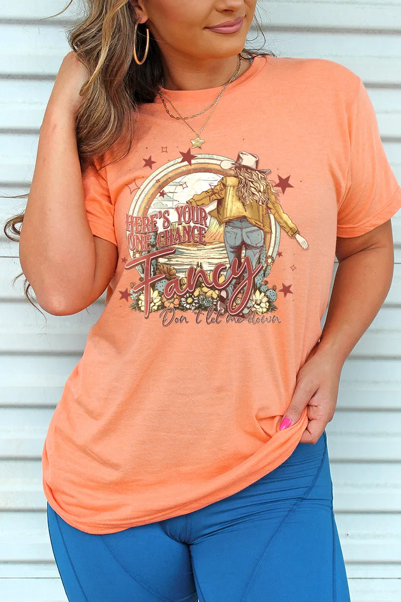 Fancy Don't Let Me Down Unisex Blend Tee
