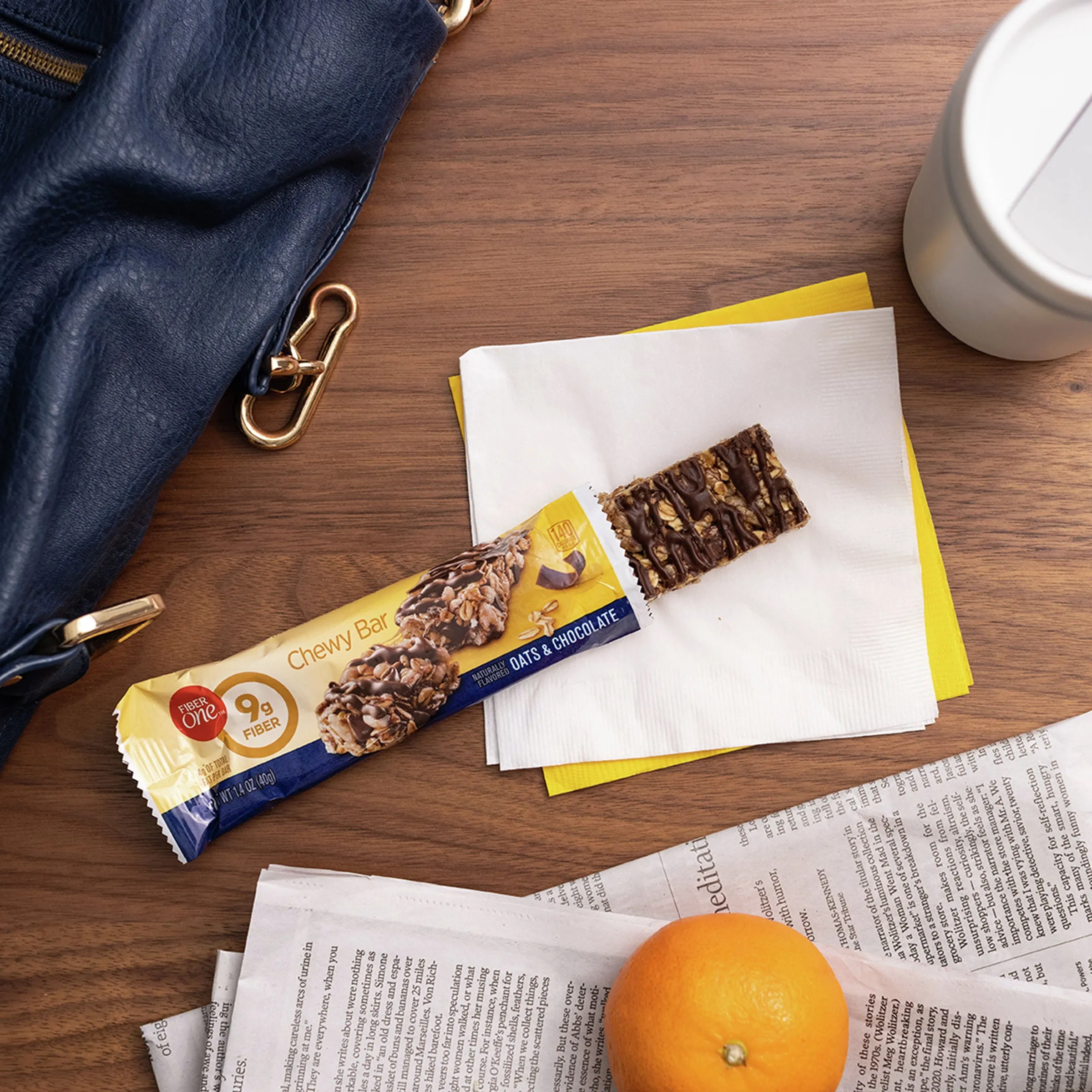Fiber One Chewy Bars, Oats & Chocolate, Snacks, Mega Pack, 15 ct