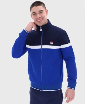 Fila Umar Colour Blocked Track Jacket Bright Blue
