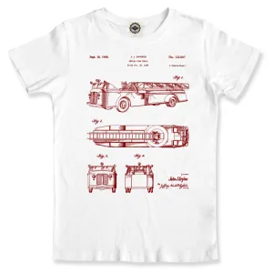 Fire Engine Patent Kid's Tee