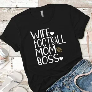 Football Mom Boss Premium Tees