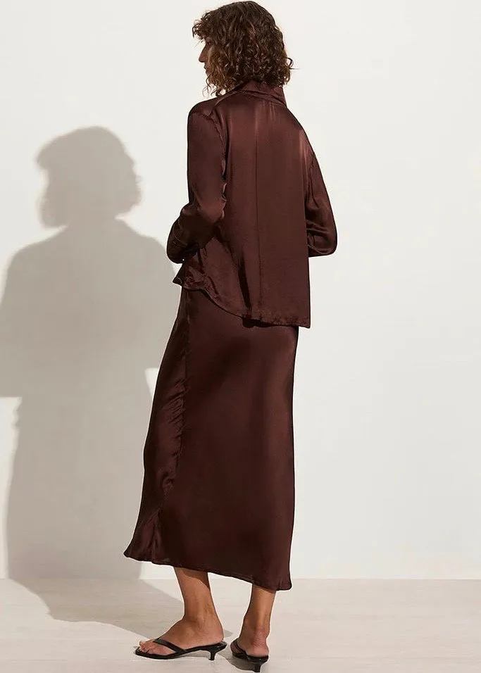 Francisca Shirt (Dark Truffle)