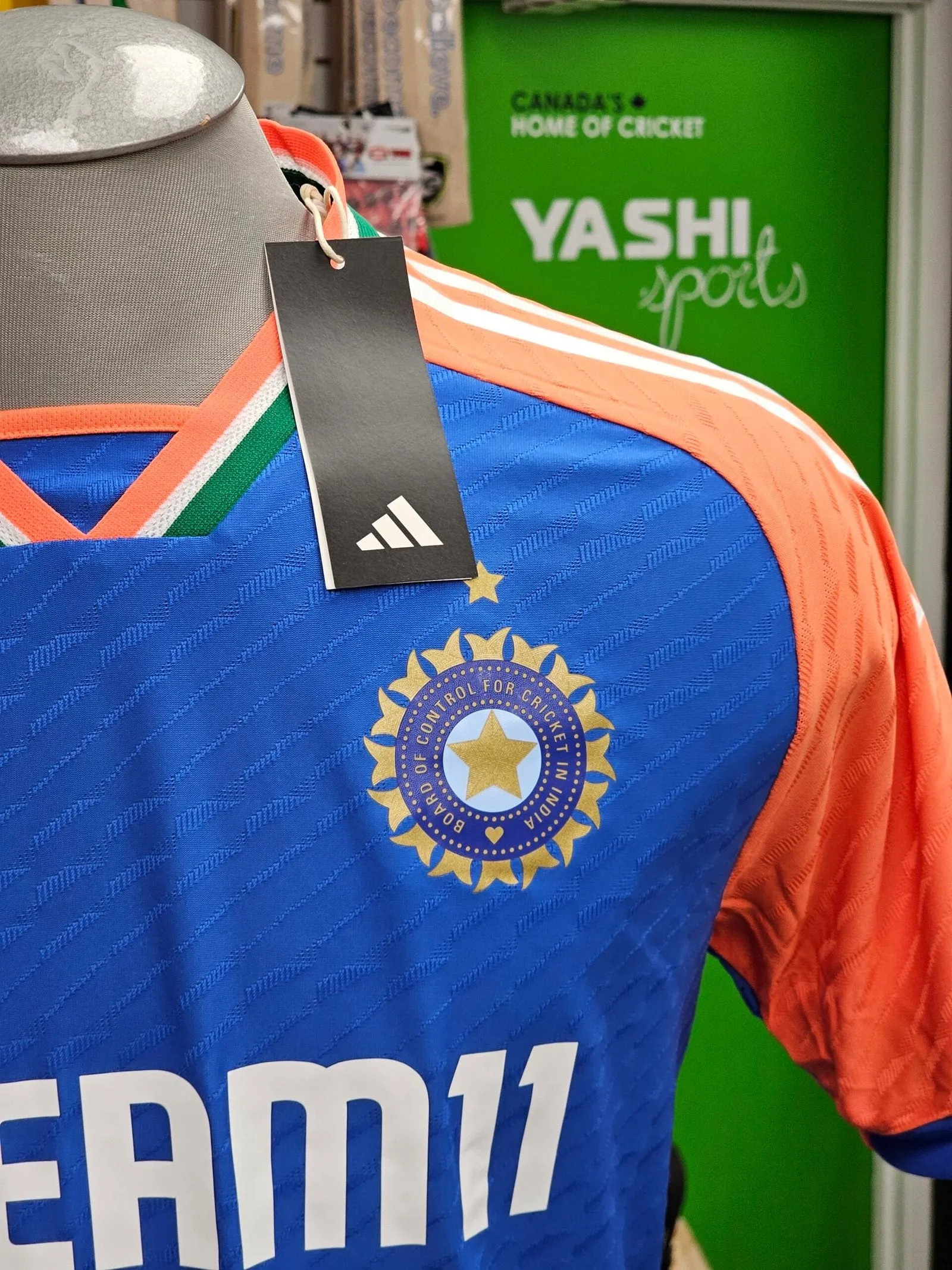 FW24 INDIA CRICKET T20 INTERNATIONAL JERSEY