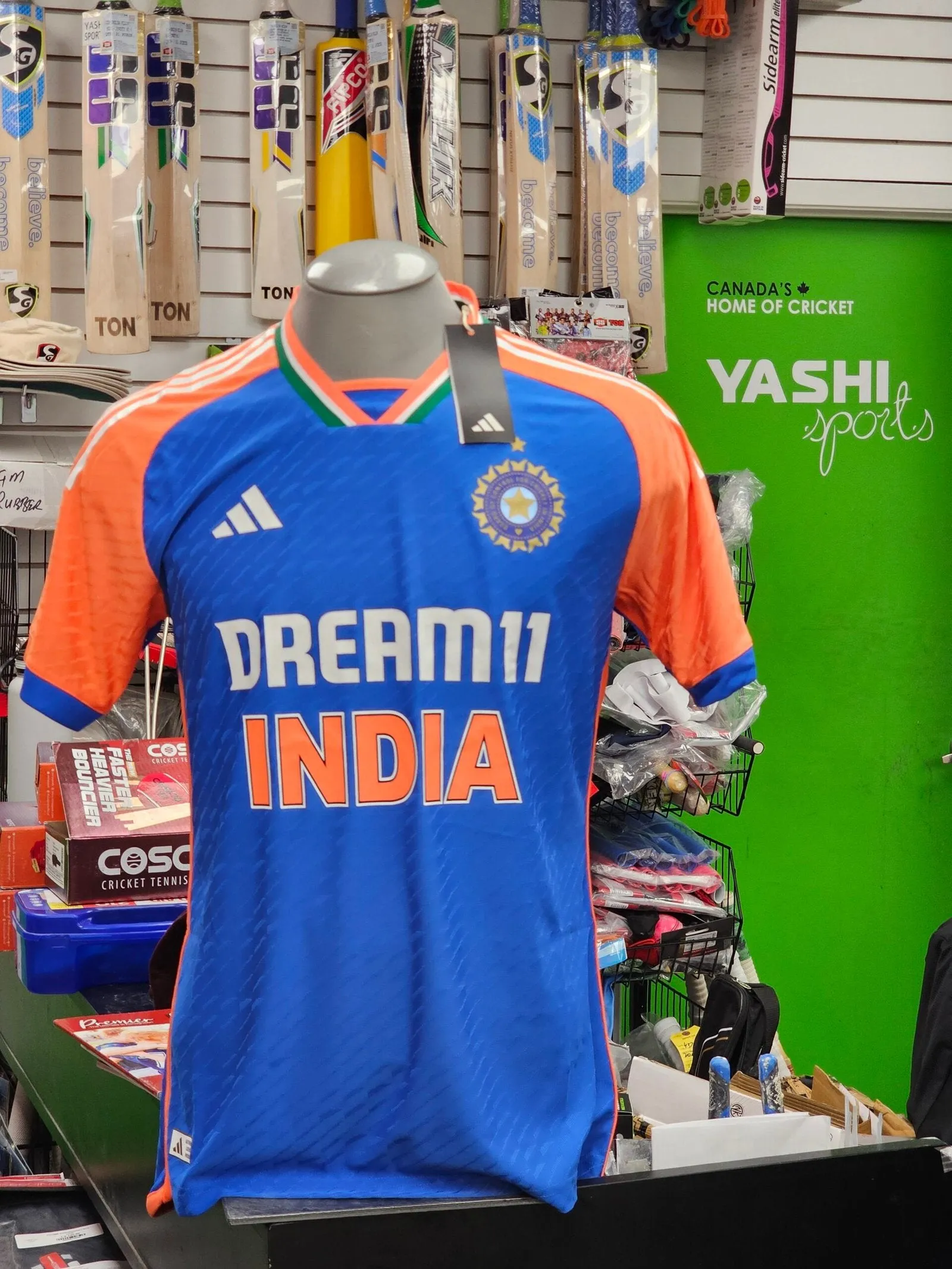 FW24 INDIA CRICKET T20 INTERNATIONAL JERSEY
