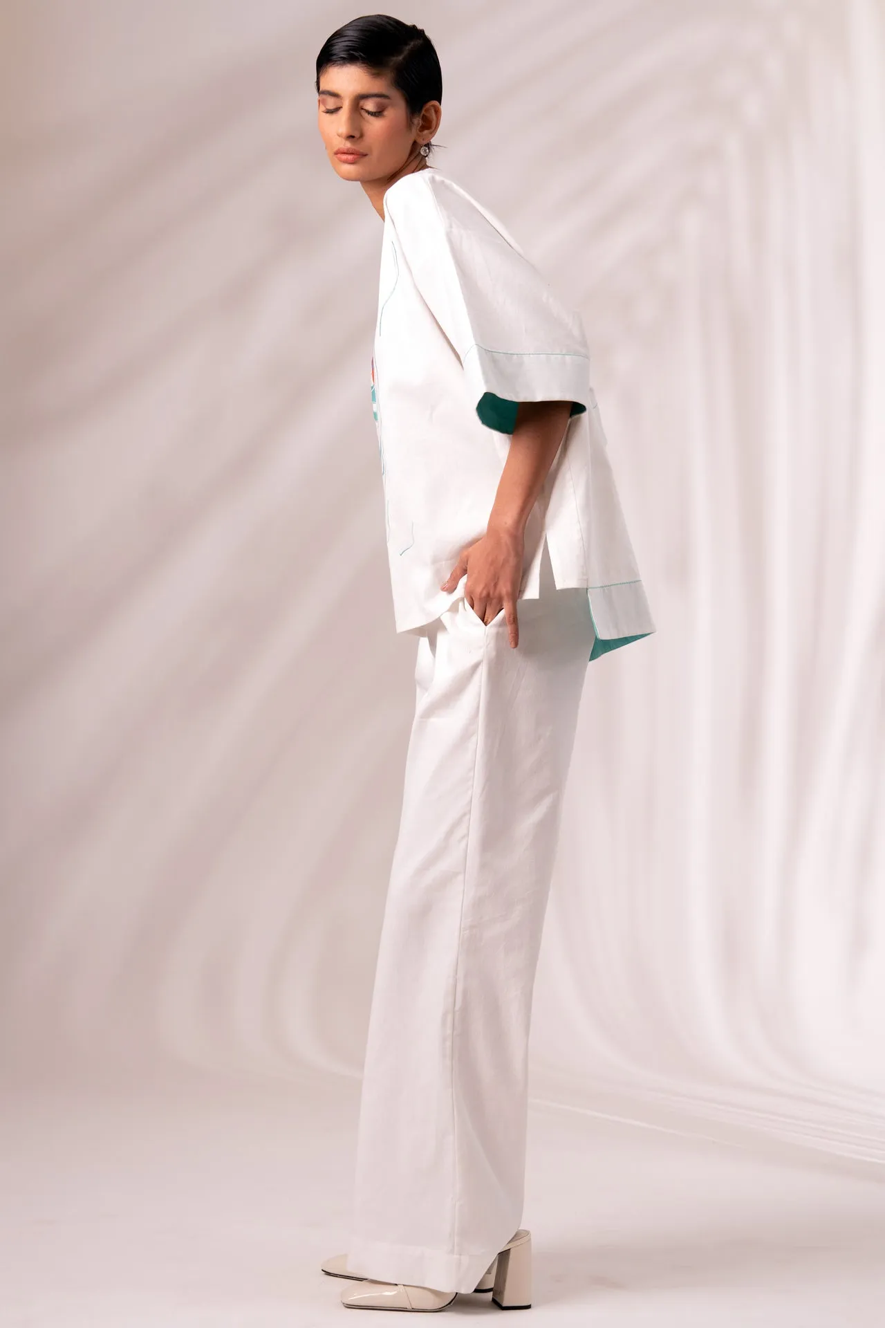 Gina - The White Core Pants