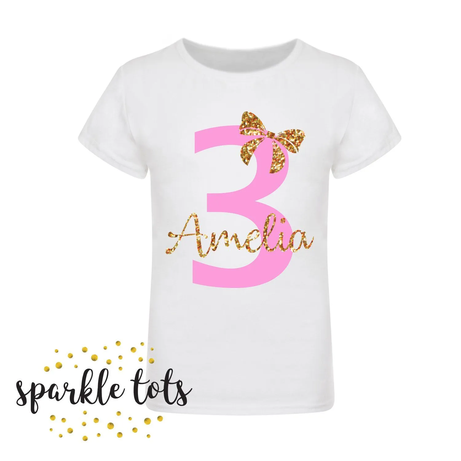 Girls Birthday Shirt Any Age Any Size