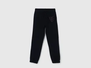 Girl's Solid Regular Fit Joggers