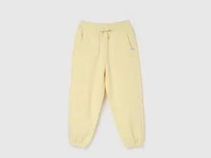 Girl's Solid Regular Fit Joggers