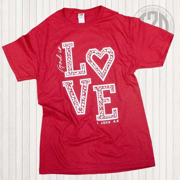 God is Love Valentine T-Shirt