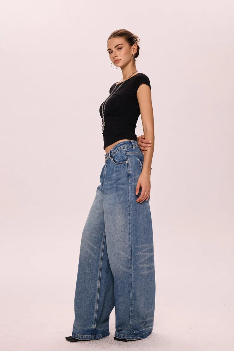 Halter Back Pleated Waist Top