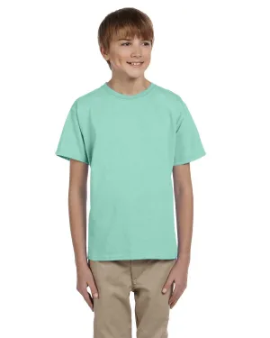 Hanes Youth Heavyweight 50/50 T-Shirts | Clean Mint