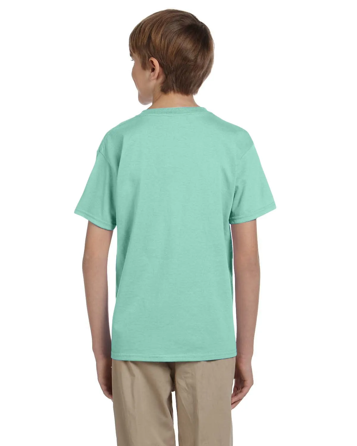 Hanes Youth Heavyweight 50/50 T-Shirts | Clean Mint