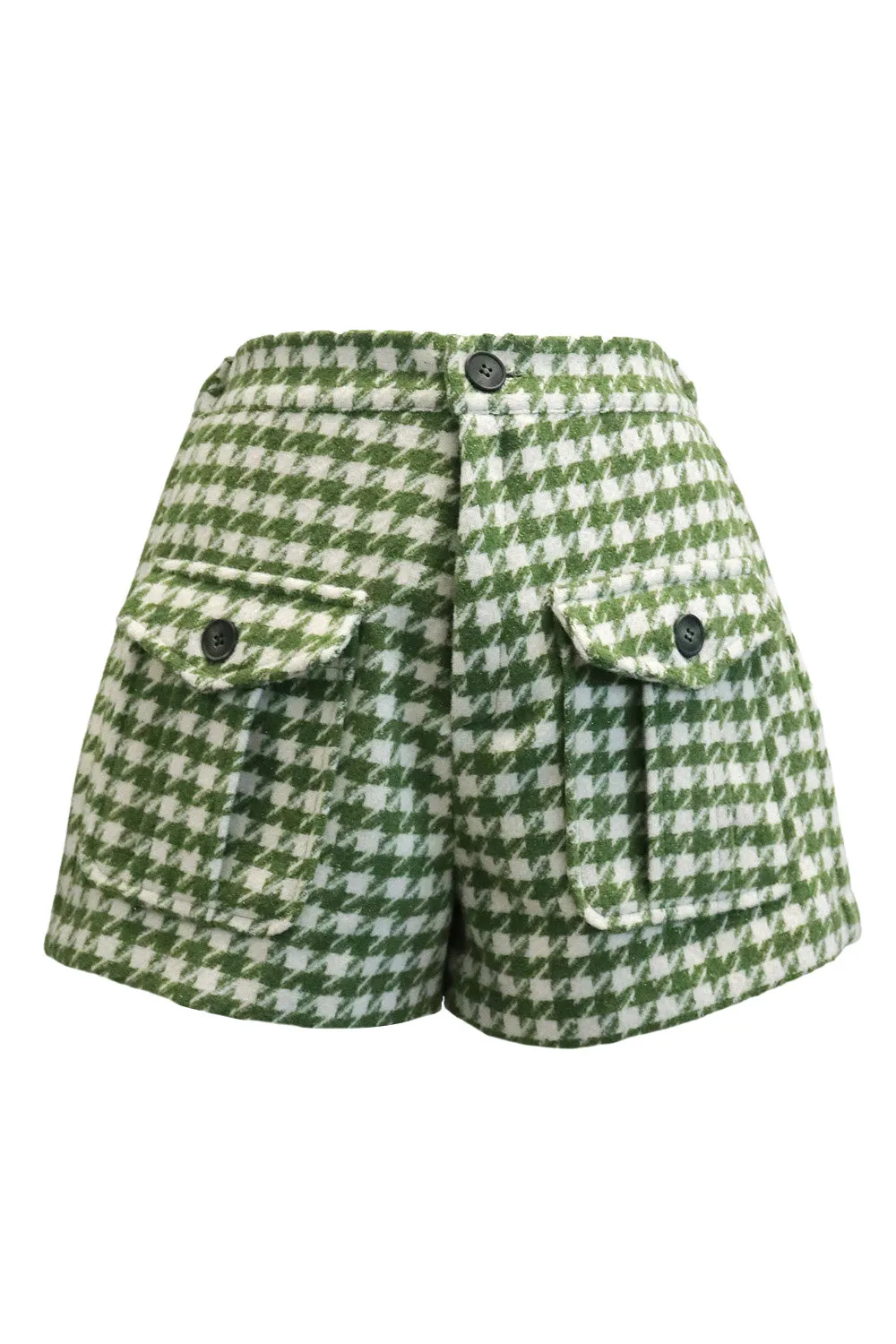 Harper Houndstooth Utility Short