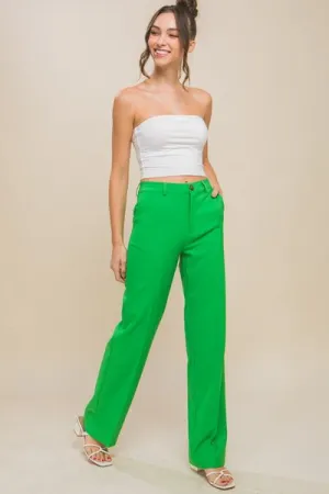 Hazel Blues® |  LOVE TREE High Waist Straight Pants