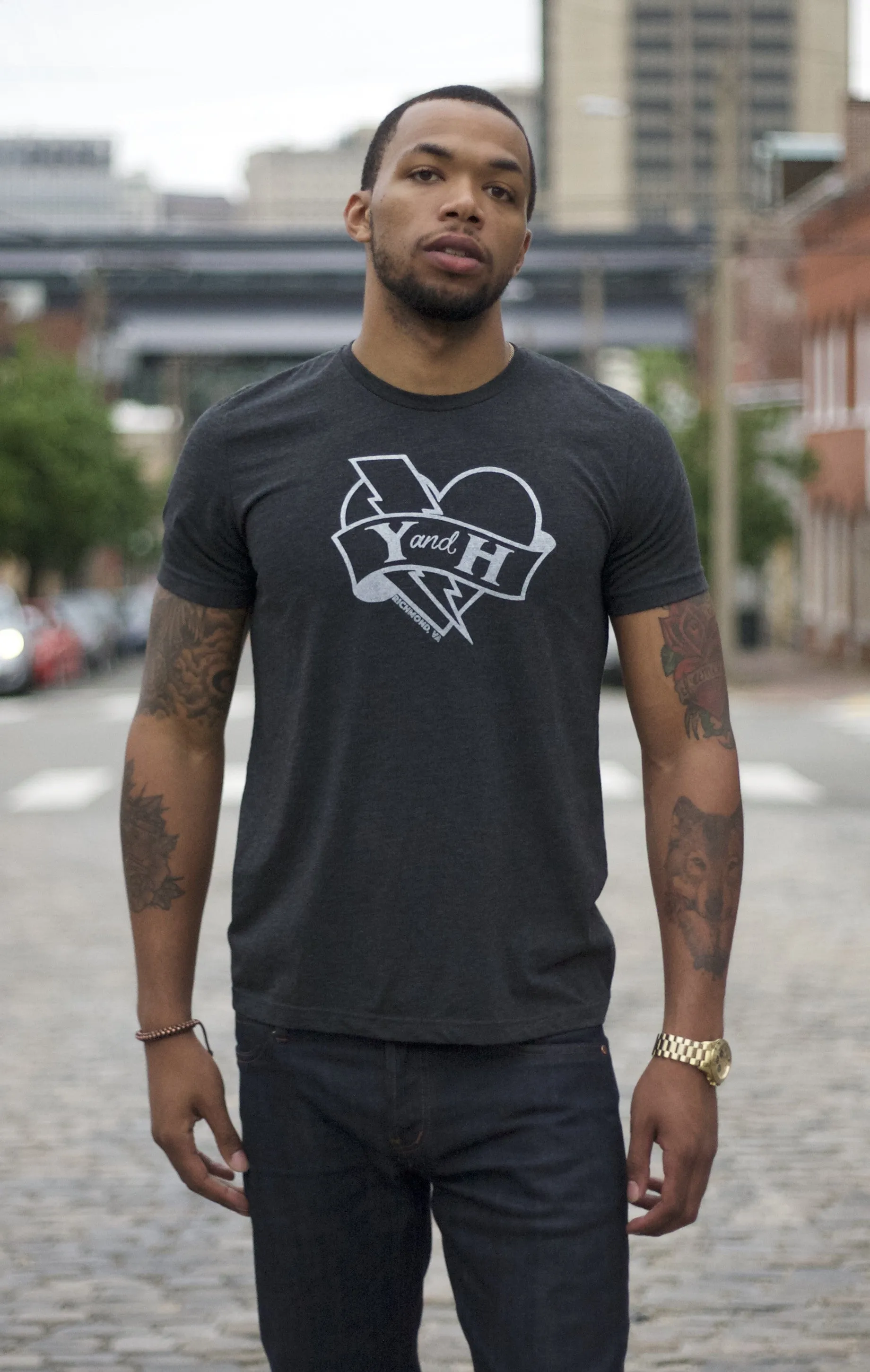 Heart Bolt Logo Tee