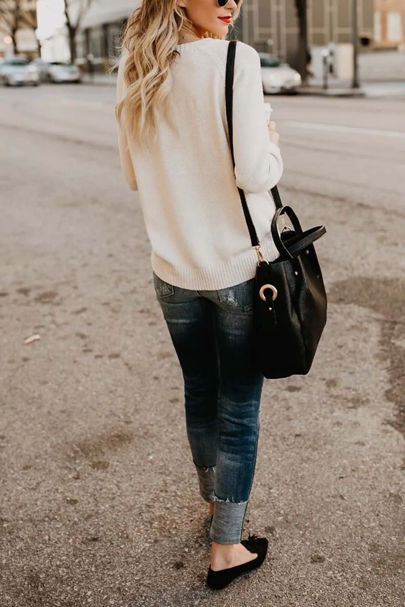 Heart Shaped Sweater 4 Colors