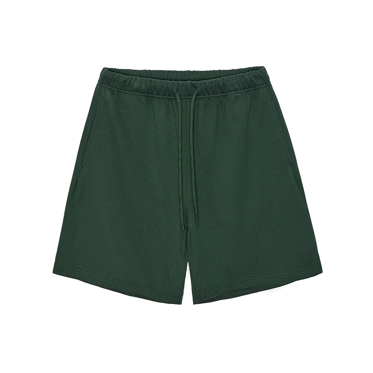 Heavyweight Plain Color Cotton Shorts