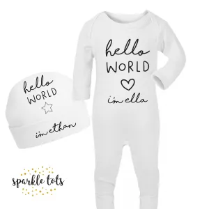 Hello World Sleepsuit